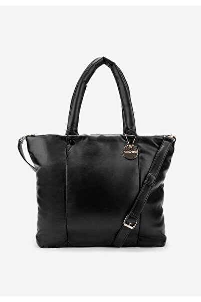 B T Shoes Geanta de umar Ericia neagra