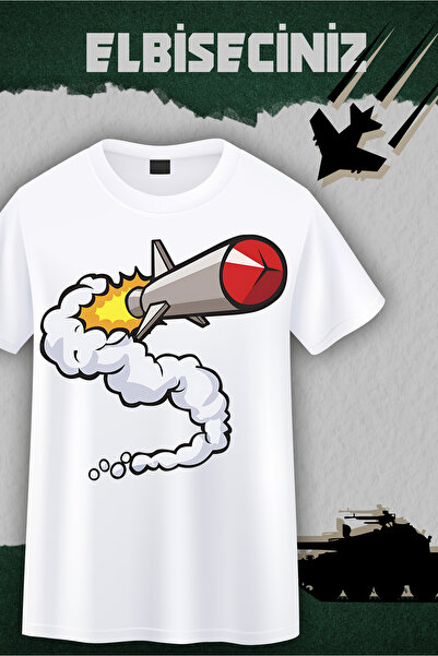 VİZYON İKRA Μπλουζάκι/Φούτερ Unisex με στάμπα ROKET μπροστά