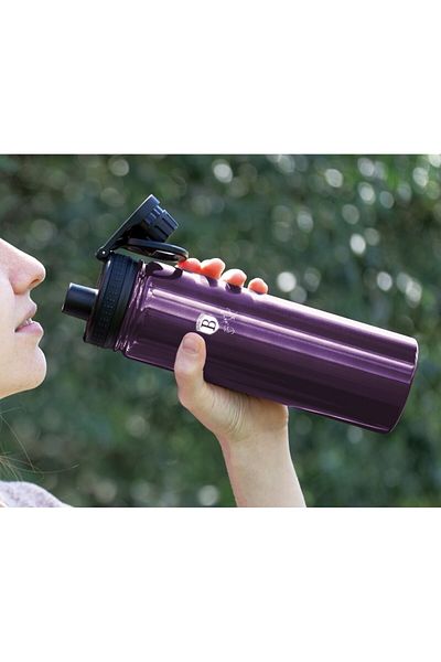 Berlinger Haus Sticla sport otel inoxidabil 18/10 Purple Metallic Line 0,54 l