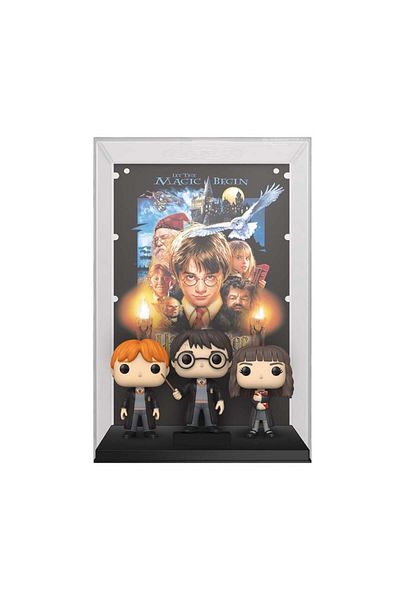 Funko Pop! 电影海报带盒：哈利·波特 - 罗恩 / 哈利 / 赫敏 # 14