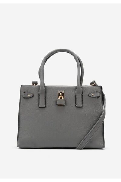 B T Shoes Geanta Office Lalia gri