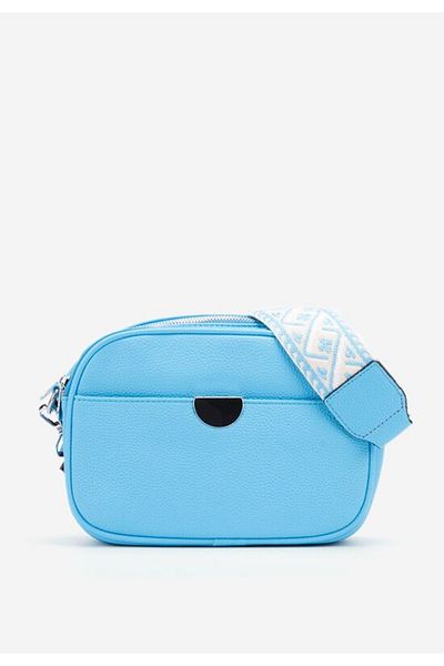 B T Shoes Geanta Crossbody Karise albastra