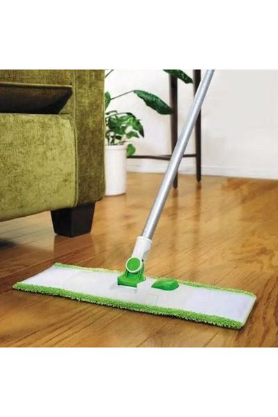 Scotch Brite Microfiber Hardwood Flat Floor Mop with Stick 17inch