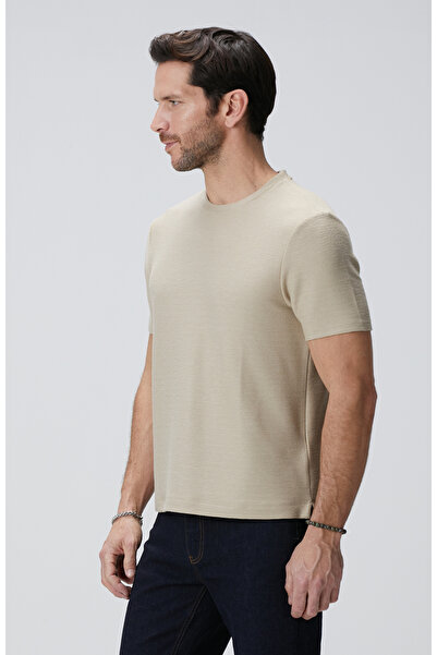 Network Bej T-shirt