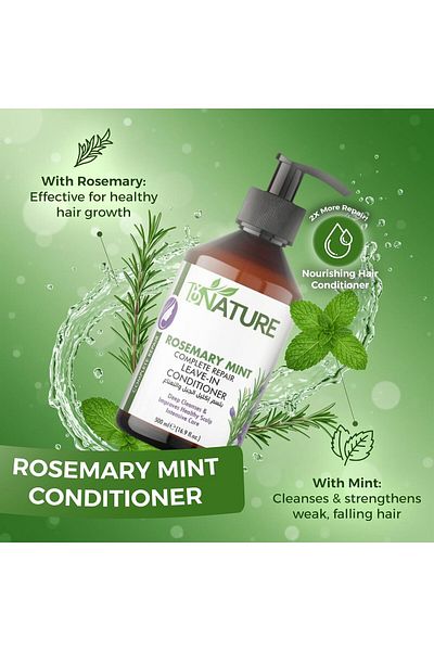 Bynature Rosemary Mint Complete Repair Leave-in Conditioner 250ml Free From Paraben & Silicones