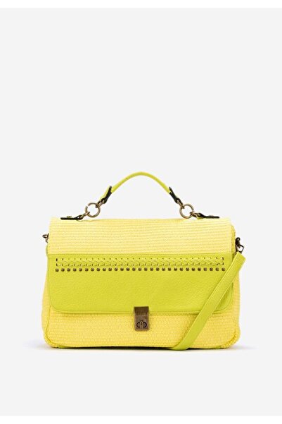 B T Shoes Geanta de mana Lidiya galbena