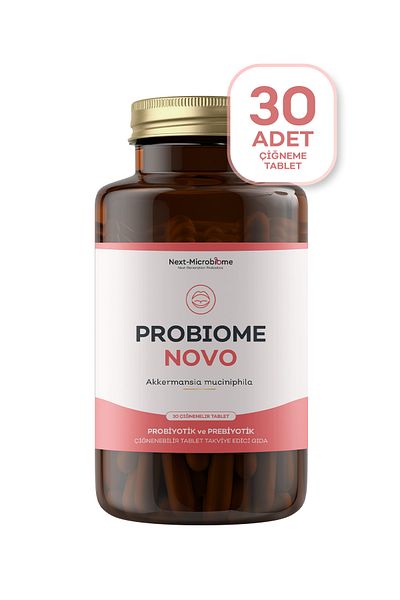 Next Microbiome Probiome-Novo Chewable Tablet Containing Akkermansia Muciniphila