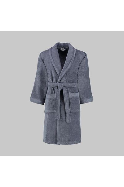 Sarev Μπουρνούζι Soho Anthracite 100% βαμβακερό μεσαίο μέγεθος