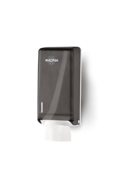 Rulopak 303514 Tekçek Tuvalet Kağıdı Dispenseri (FÜME)