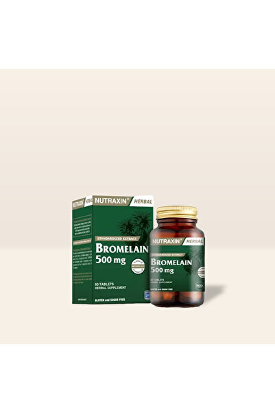 Nutraxin Bromelain 500 mg 60 Kapsül