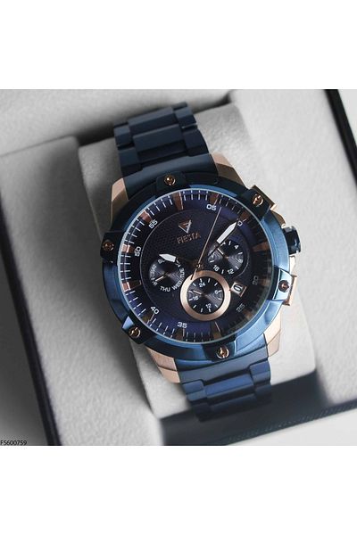 Fiesta Fs 600759   Men's Wrist Watch with Steel Cord