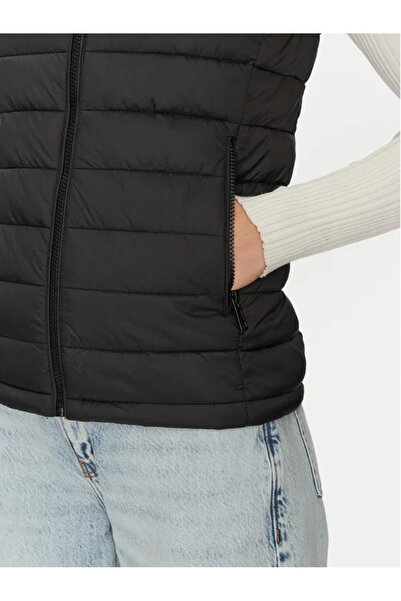 Guess Jeans Dámska čierna športová vesta whab2 Guess džínsy