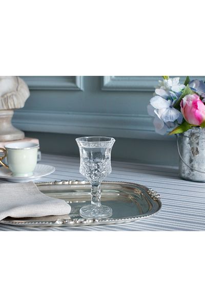 Madame Coco Audrey 4-teiliges Kaffee-Beilagenset mit Stielgläsern