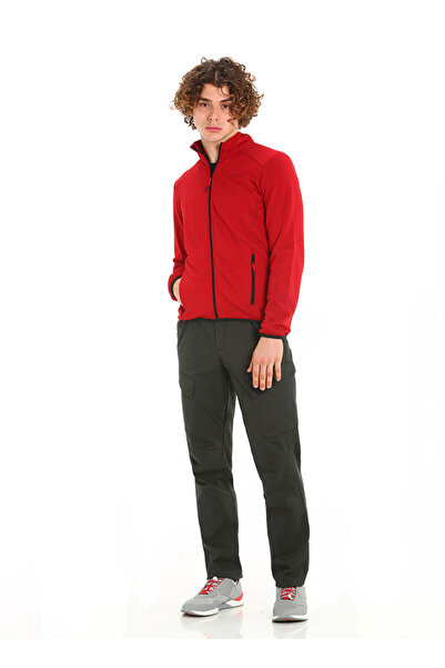 Slam Kırmızı Erkek Dik Yaka Regular Fit Polar Sweatshırt A107002S00_ACT MID W...