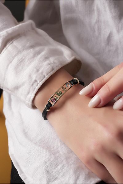 Çlk Accessories سوار الحظ الملون المميز 70815