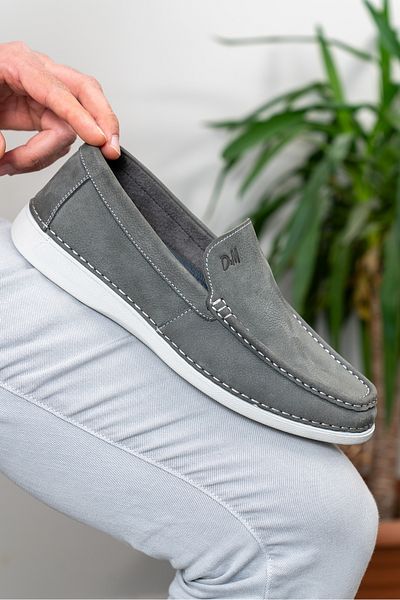 D&M DANİ&MARCA Men's Genuine Leather Shoes, Casual Shoes, Summer Shoes, Loafer Shoes