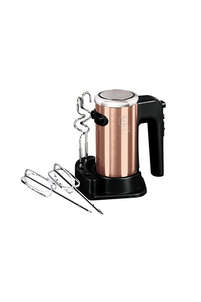 Berlinger Haus Mixer manual cu accesorii 300 W Rosegold Metallic Line