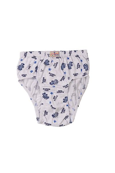 Ceylanoğlu Boy's White 4-5-6 years old Multicolored Pack of 6 Combed Cotton Mixed Pattern Panties