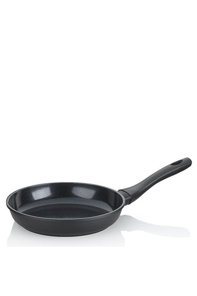 KELA Keck Lang Frying pan with ceramic surface 24 cm ATURA black Teflon-free