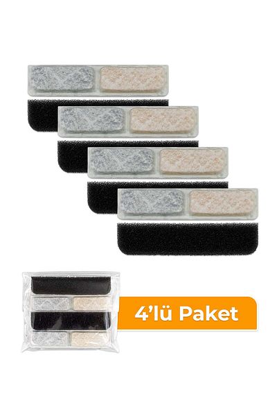 GOBYPET Pack of 4 Filters Compatible with Automatic Cat Water Dispenser with Sensor