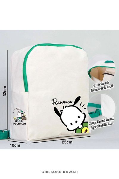 Girlboss Kawaii Σετ συμπλέκτη Girlboss 2 τεμαχίων Pochacco Little Twin Stars Chococat