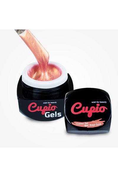 Cupio Gel Color Metallic Rose