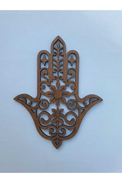Altınuç Art Design 9x10 cm Fatıma'nın Eli Ahşap Magnet