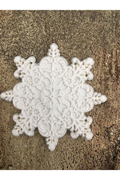 Hayalsanat Yılbaşı Kar Tanesi Esnek Aplik No:HS08 Ahşap, Mobilya Yenileme, Mo...