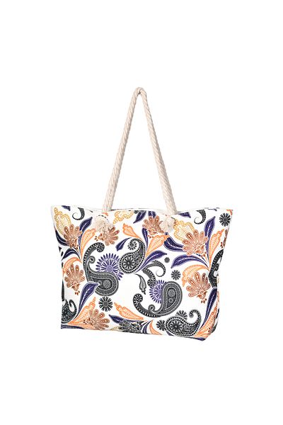 MORANO Waterproof Beach and Shopping Bags, Large Zipper Tote Bag, Shoulder Bags