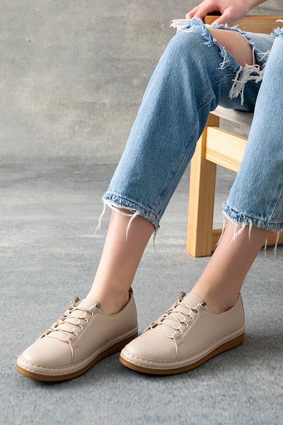 golder Pantofi sport pentru femei Lucca Crem