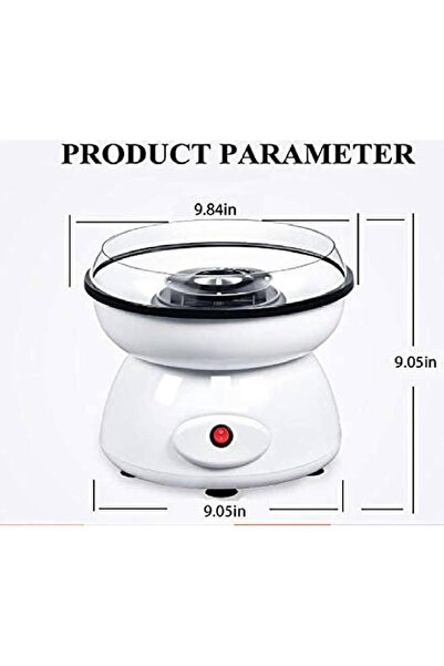 Other صانعة غزل البنات غير لاصقة سهلة التنظيف المنزلية الهادئة ابيض