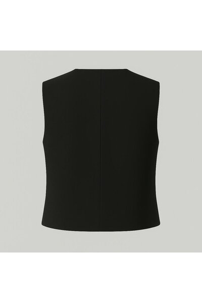 HAKKE Bow Tie Woven Vest
