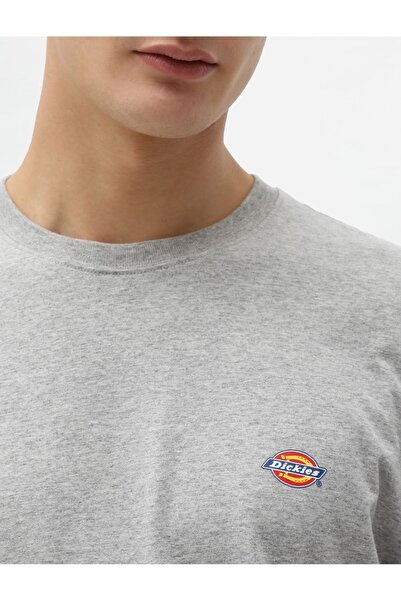Dickies Men's grey Dickies SS Mapleton T-Shirt Grey Melange