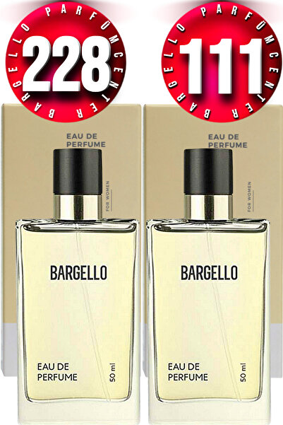 Bargello 228 Kadın Parfüm Oriental 50 ML EDP + 111 Kadın Parfüm Floral 50 ML EDP