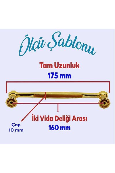 Badem10 MetalGold Mobilier din metal auriu - Sertar de bucătărie, dulap și mâner