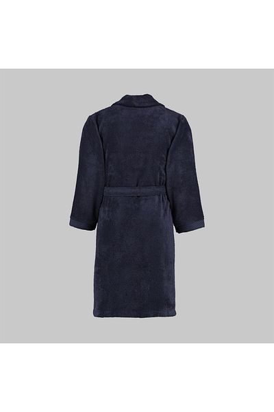 Sarev Μπουρνούζι Soho Navy Blue 100% βαμβακερό μεσαίο μέγεθος