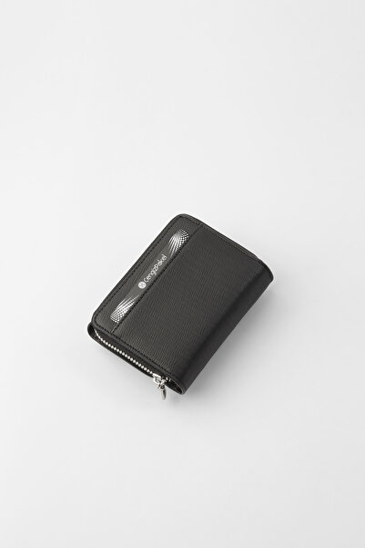 CENGİZ PAKEL Small Size Technological Leather Women's Wallet – Multi-Compartment, Card Holder and Zipper