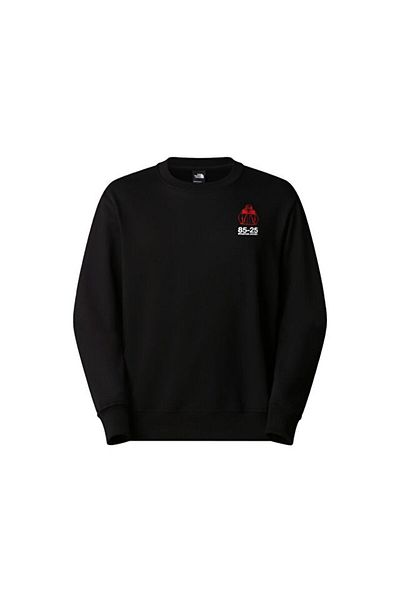 THE NORTH FACE U Mnt Jacket Anniversary Relaxed Crew Unisex Casual φούτερ NF0A8DN6JK31 Μαύρο
