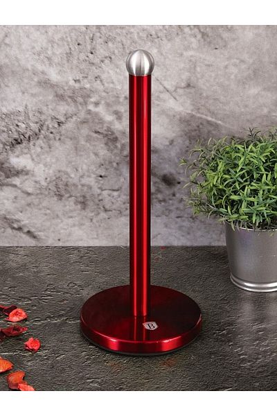 Berlinger Haus Burgundy Metallic Line Paper Towel Holder