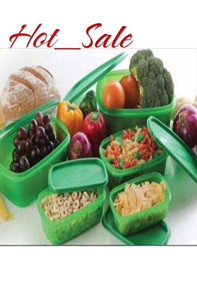 AS SEEN ON TV Green microwaveable food container set of 10 pieces
