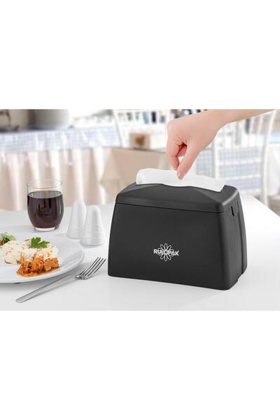 Rulopak Tekçek Maxi Peçete Dispenseri Siyah