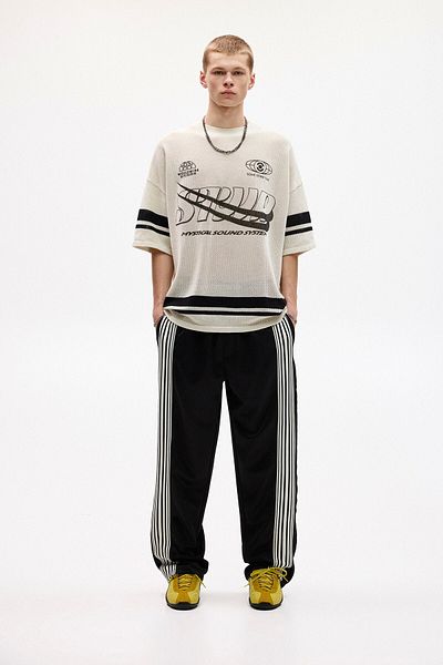 Pull & Bear Short sleeve varsity jumper
