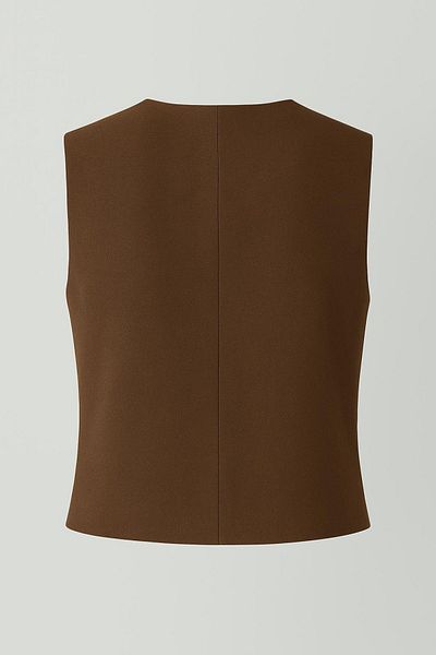 HAKKE Bow Tie Woven Vest