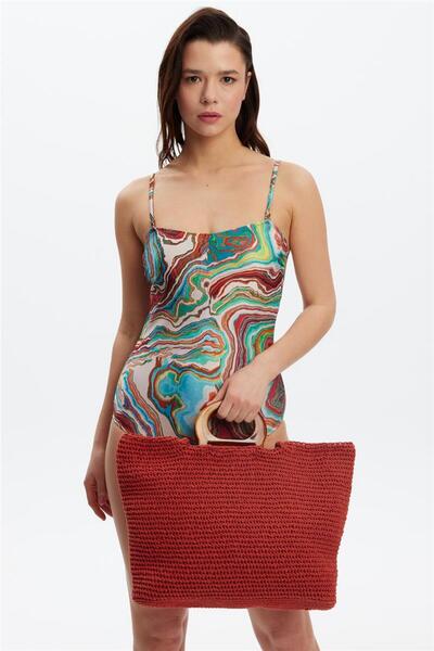 Louren A7654 Women's Hand Knitted Bag