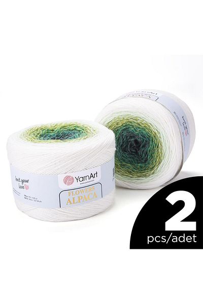 Yarnart ΛΟΥΛΟΥΔΙΑ ALPACA ΝΗΜΑ ΠΛΕΚΤΟΣ - 401 - 2 ΤΕΜΑΧΙΑ