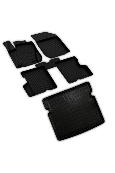 ferrous autoaccessories Dacia Duster 4x4 Ferrous 4D Paspas ve 3D Bagaj Havuzu...
