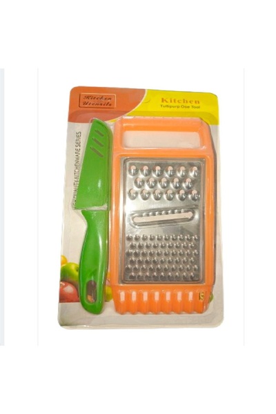 Other Multicolor Vegetable Knife and Grater Set