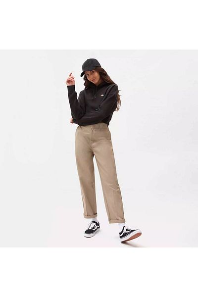 Dickies Hanocă neagră pentru femei Dickies Oakport cropped negru