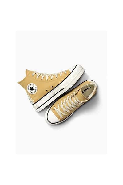 converse Αθλητικά παπούτσια Converse Chuck Taylor All Star Lift Platform Crafted Laces, Beige, Unisex