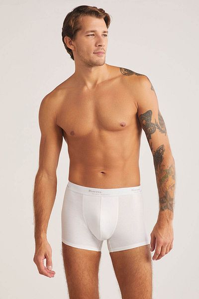 Kom Ανδρικό Tight 2-pack Boxer White M